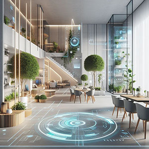 Interior designing card